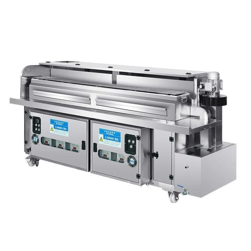 Lower smoke exhaust hydropower compound barbecue truck, smokeless purification outdoor environmental protection night market