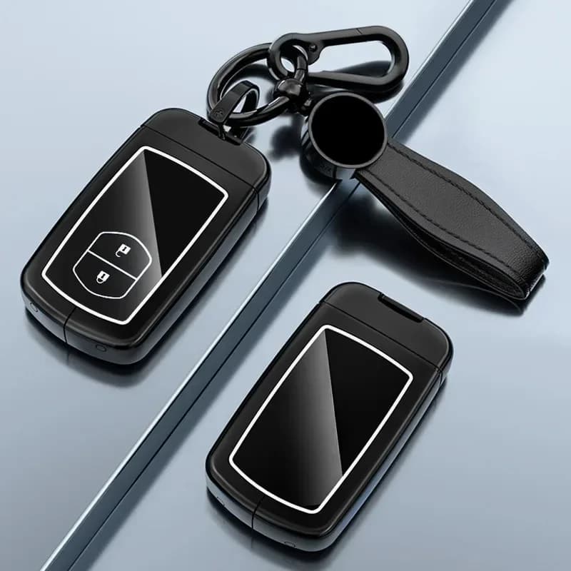 Zinc Alloy Car Key Case Cover Shell Fob for Toyota Camry (Previous Gen), Land Cruiser Prado, Venza, Highlander & Prius