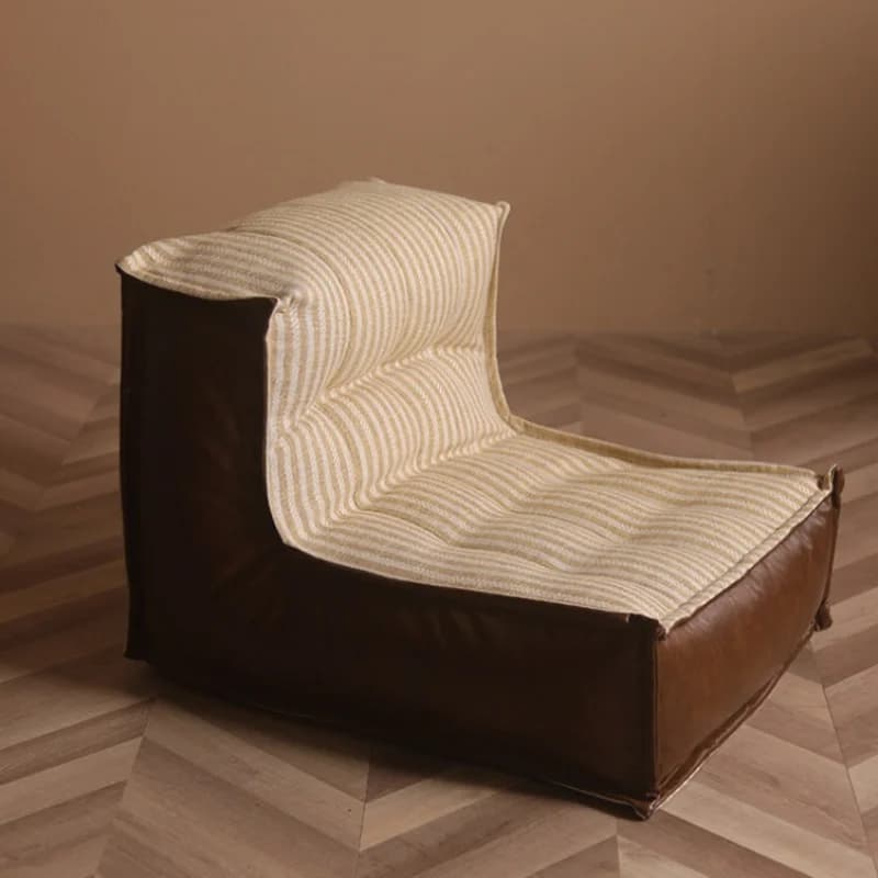 Fabric single frameless sofa leisure tatami balcony lying down bean bag sofa comfortable meubles de maison living room furniture