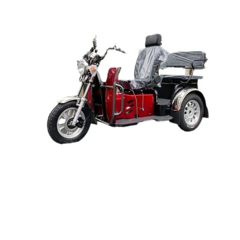 The elderly three-wheeled motorcycle disabled fuel moped motorcycle full hand operation can be reversed with shed climbing