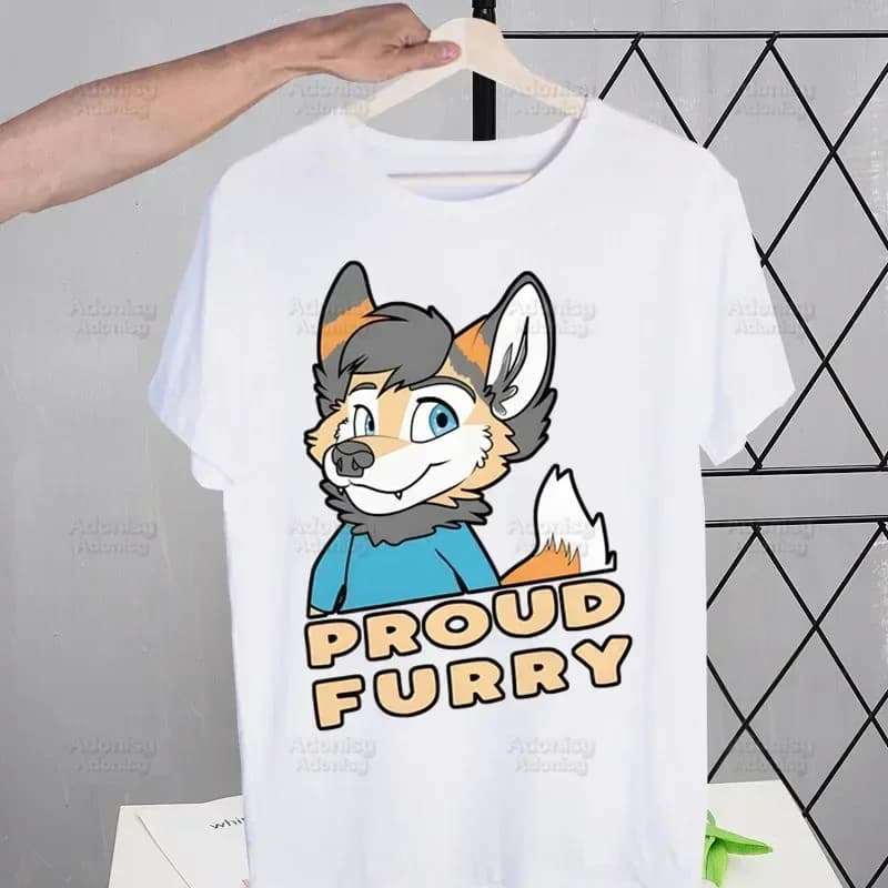 Anatomy Of A Furry Wildlife Proud To Be Funny T Shirt Men Shirts Quality Summer Top Tshirts Short Sleeves Tees T-Shirt