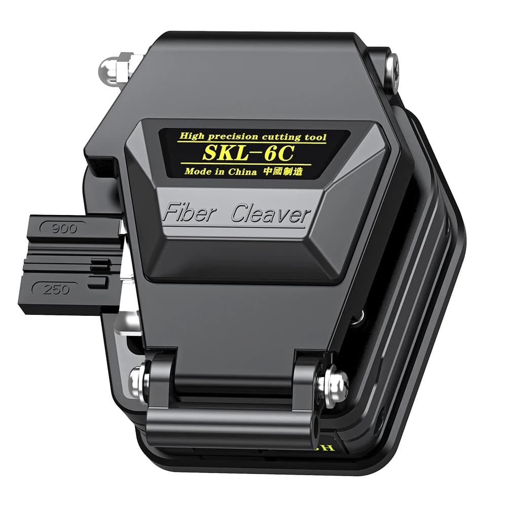 SKL-6C Fiber Optic Cutter High Accuracy Cold Fusion Hot Fusion ≤ 0.5° Plane Angle for Optimal Performance Fiber Optic Equipment