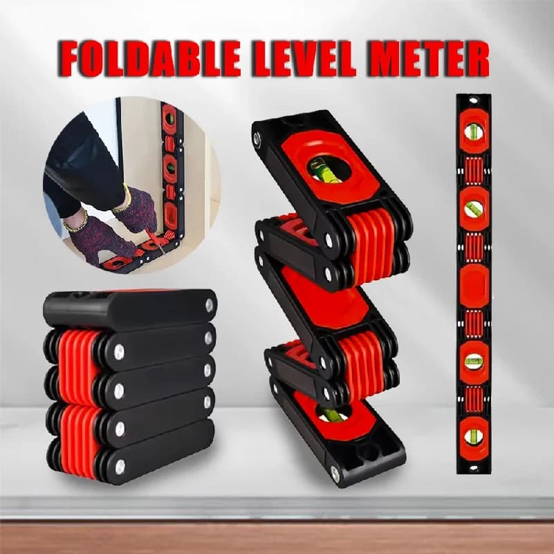 Multifunctional Folding Level Polygon  Precision Gauge Woodworking Pipe Stair Corner Folding Extension Tool