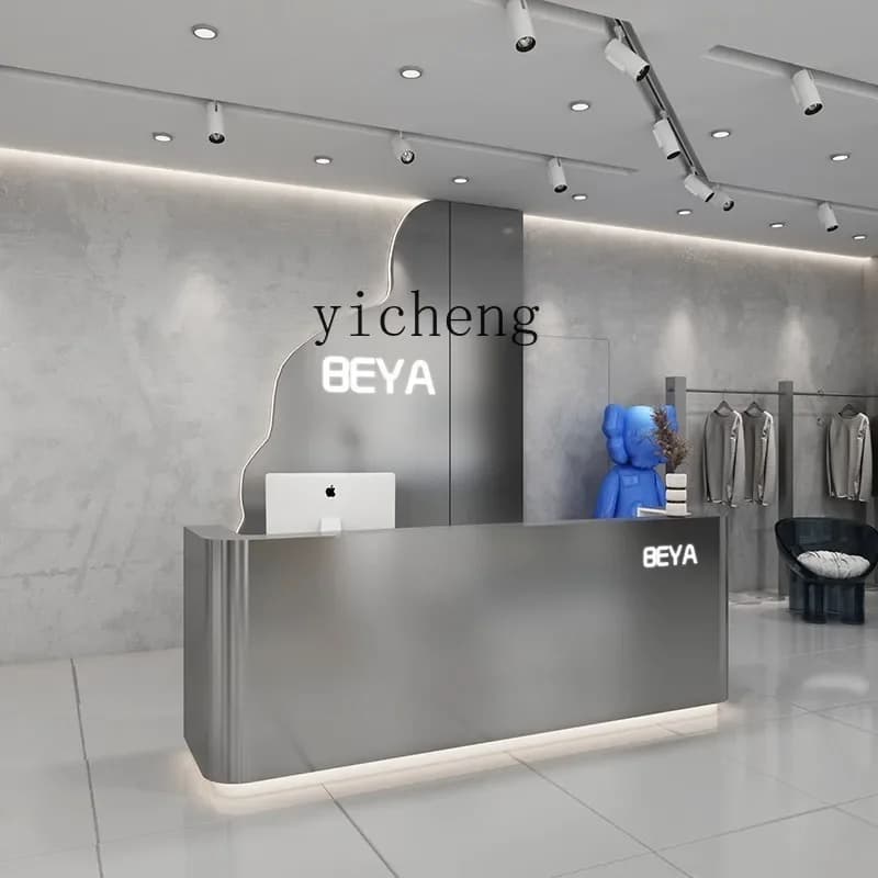 bar counter pet hairdresser clothing store checkout page small beauty salon front desk