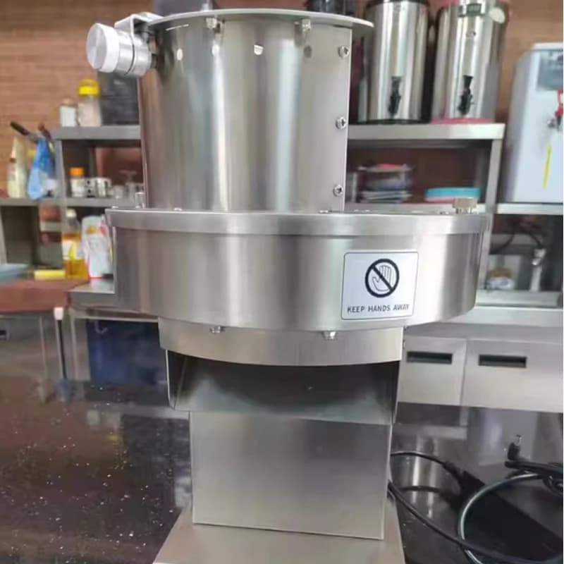 Stainless Steel Electric Vegetable Fruit Slicer Slicing Machine with Shredder Blade for Home Vegetable Processing Machine
