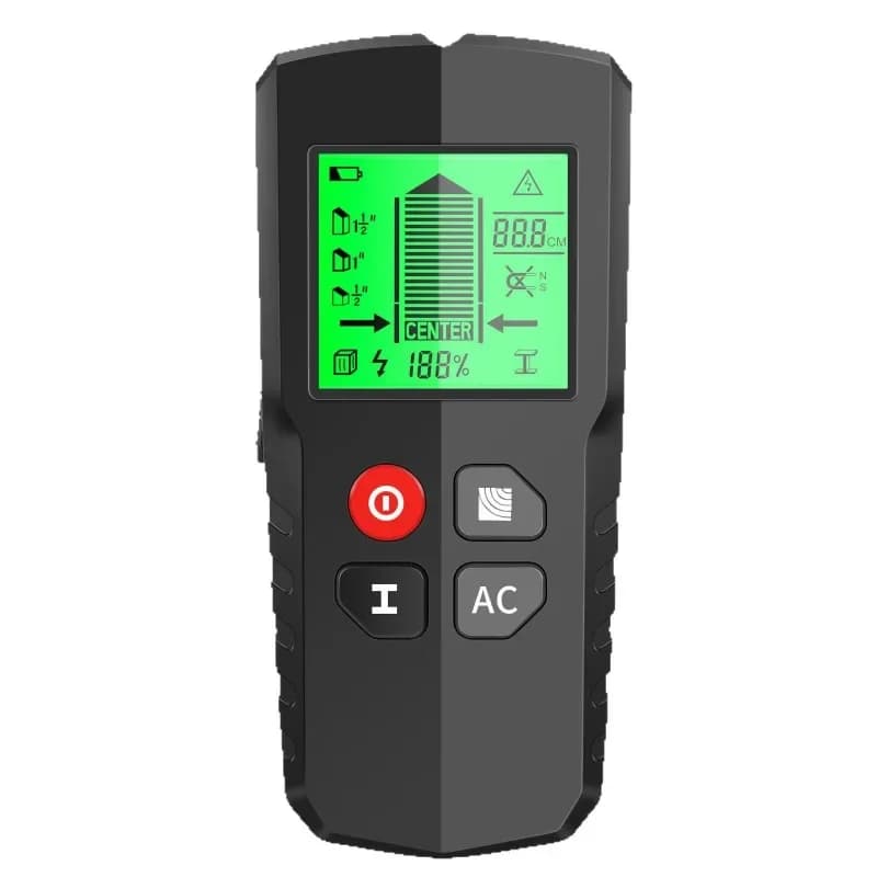 Stud column detector measuring instrument, wall metal detector