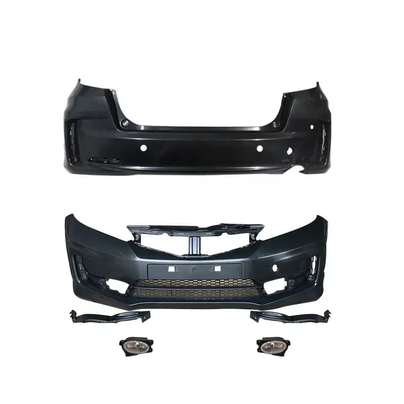 Upgraded versionCar Bumpers ABS Material for Honda Fit Two Generation GE8 2011 2012 2013 Upgrade RS Style Front Bumper Rear Bump
