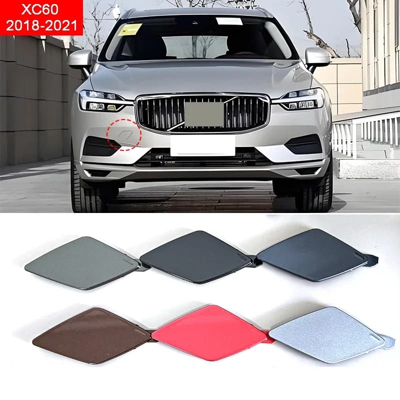For Volvo XC60 2018-2021 Car Front Bumper Tow Hook Eye Cover Cap 31425165 31449210