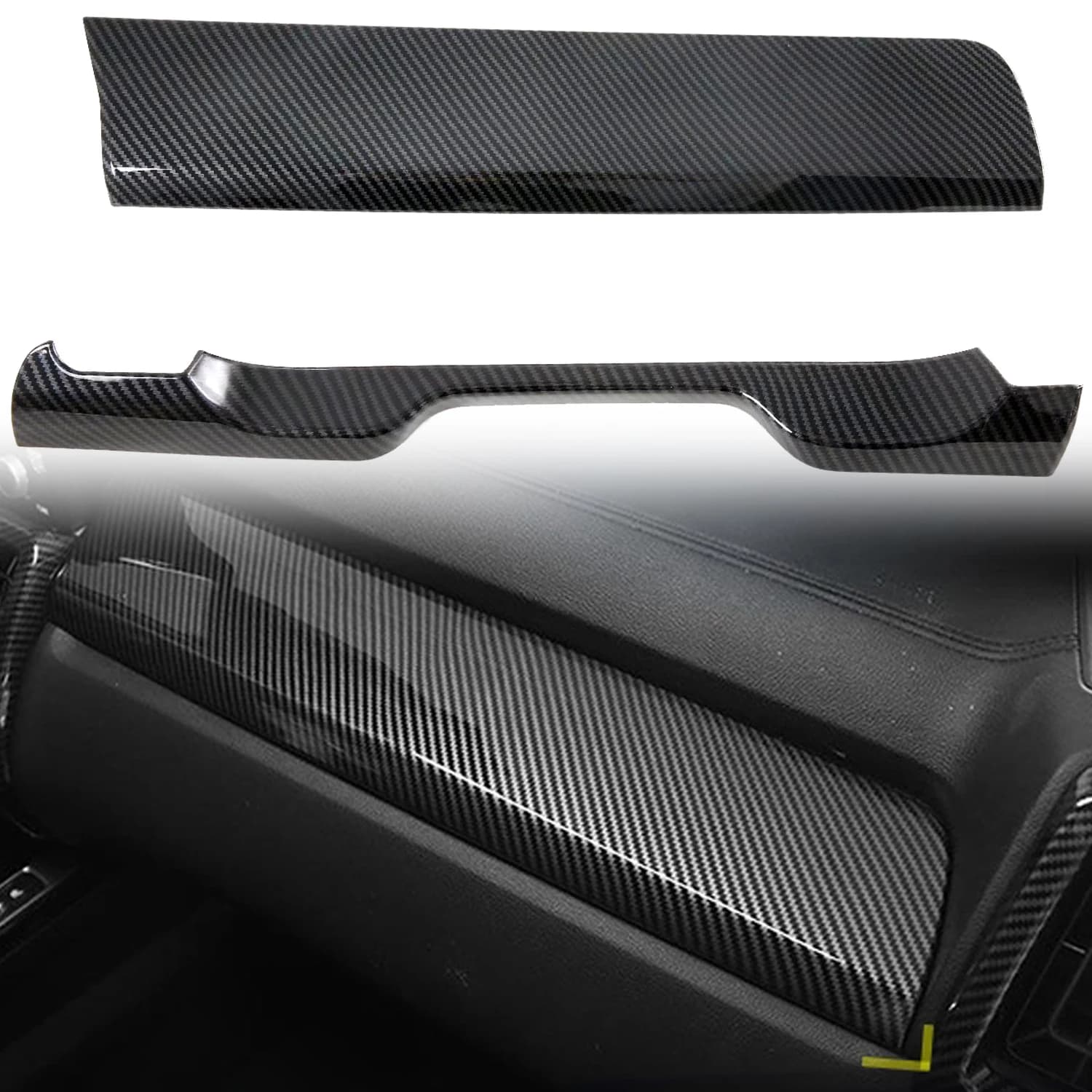 Only Fit LHD! Car Accessories For Kia Sorento MQ4 2021 2022 2023 2024 Carbon Fiber Printed Center Console Decoration Cover Trim