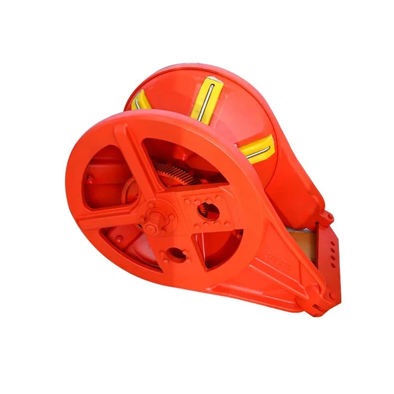 Marine, aluminum pulley red, marine accessories
