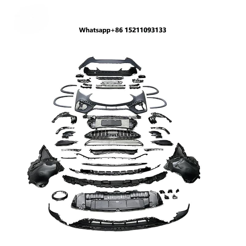 GLC-class X254 2024+ Upgrade to GLC63 Body Kit for Front Bumper Rear Bumper Grille for X254 Old to New Body Kit