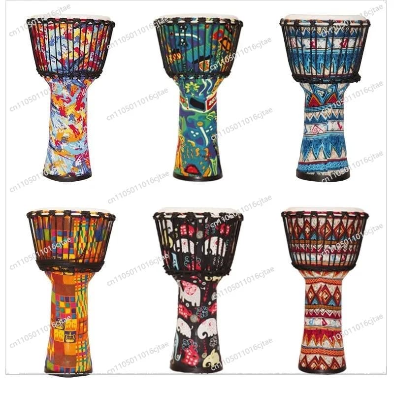 PVC Portable Tambourine ABS Children's Kindergarten 8 Inch 10 Inch 12 Inch PVC Sheepskin African Drum Musical Instrument