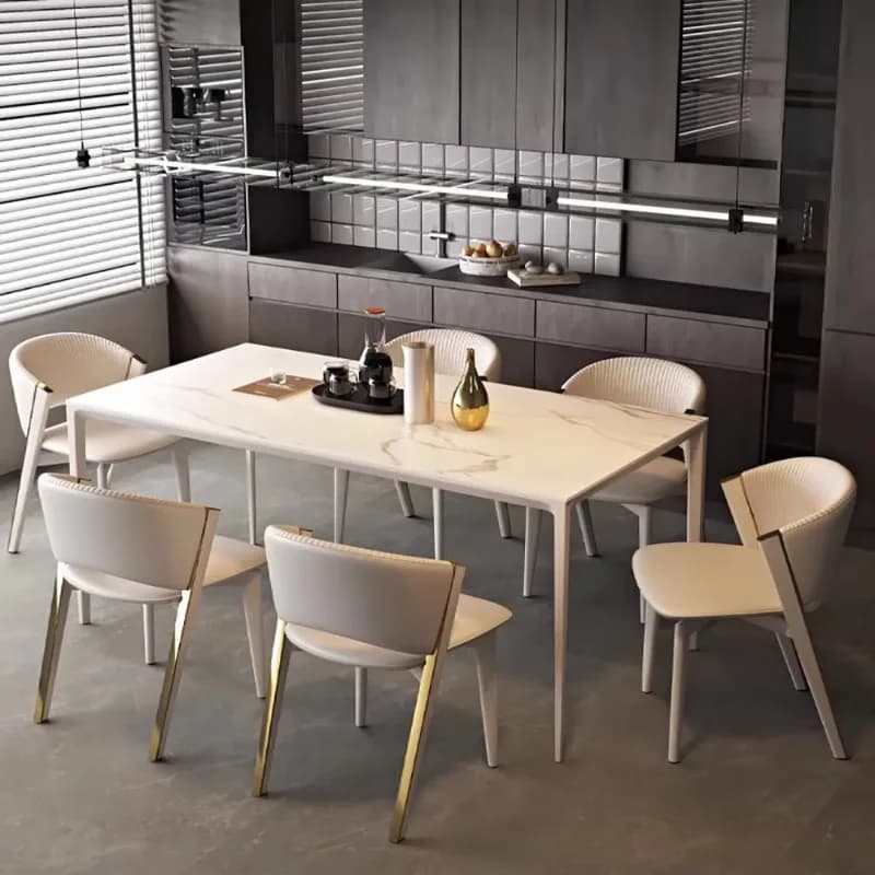 Set Of 2 Luxury Dining Chair Nordic Premium Ergonomic Kitchen Dining Chairs Restaurant Aesthetic Chaise Salle A Manger Furniture