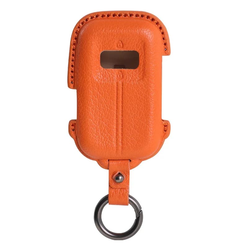 Premium Sheep Leather Key Cover Case for Zeekr 001 (2024 Facelift) - Protective Key Fob Shell Keybag Keychain