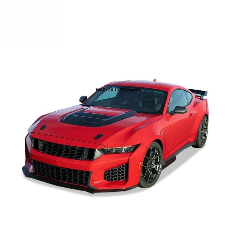 New 2026 Mustang Carbon Fiber Front Hood for Retrofit/Upgrade