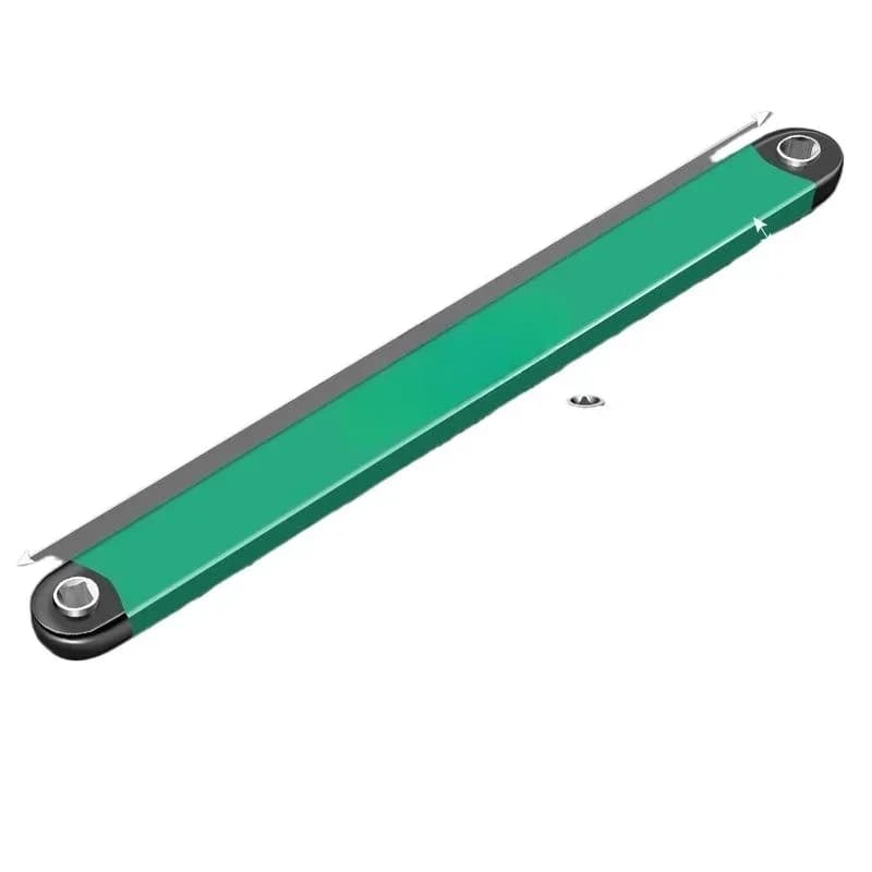 Multifunctional extension wrench ratchet linkage fast right angle manual wrench extension rod labor saving