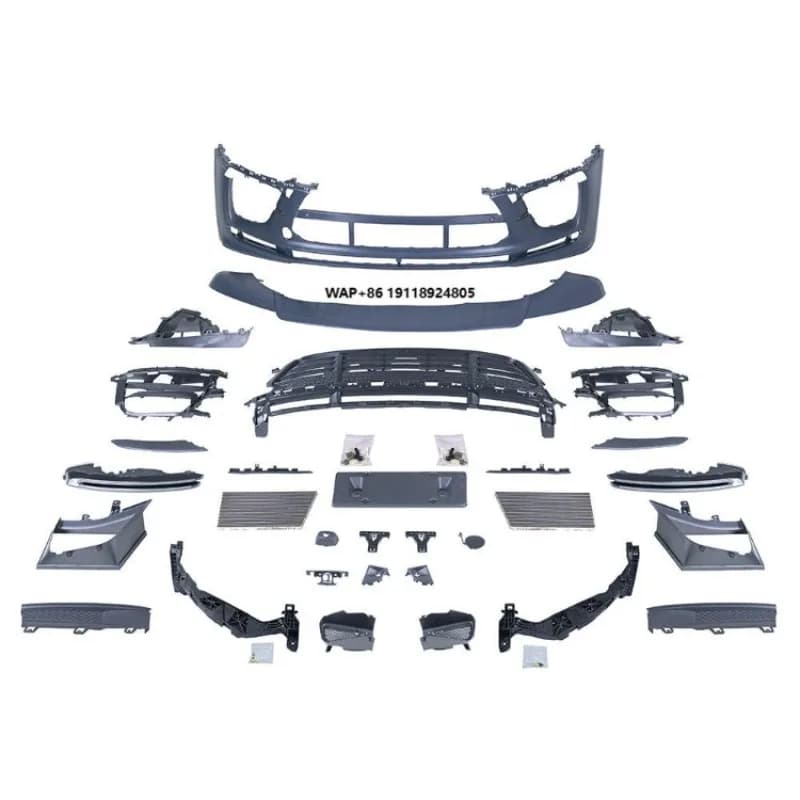 New Turbo Style Front Bumper Kits for Macan 2017-2021-Bolt-On Upgrade