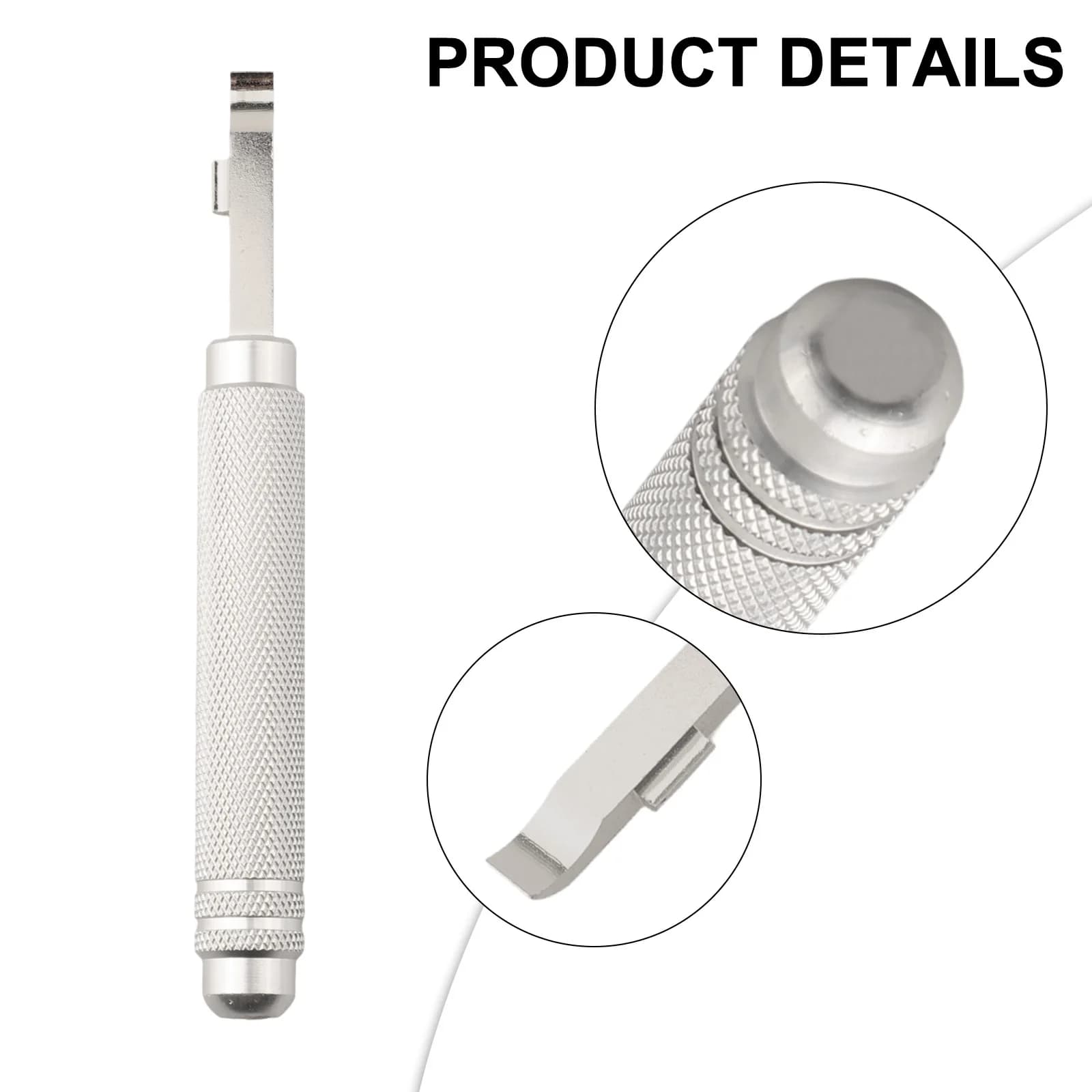 Aluminum Handle Tool As Picture Shown Battery Replacement Tool Carbon Steel Blade Non-slip Handle For Opening Watch Back Covers
