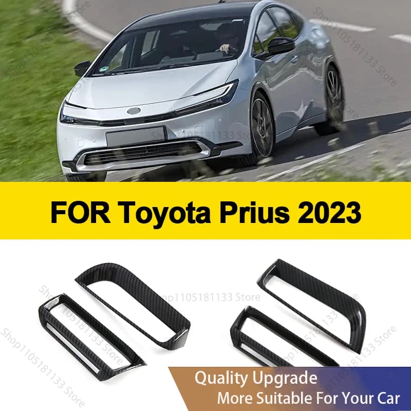 For Toyota Prius 60 Series 2023 2024 Car Air Conditioner Outlet Vent Cover Frame Trim Interior Accessories