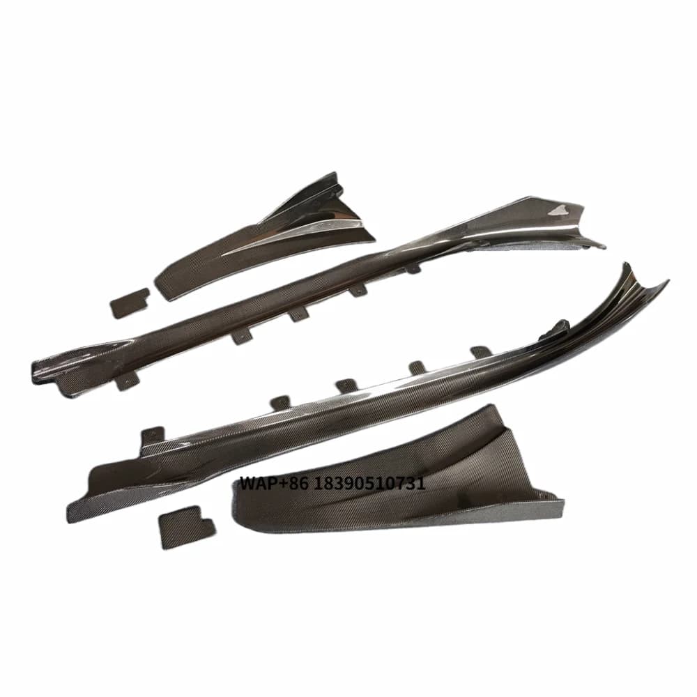 I8 Body Kit High-quality Carbon Fiber EB Style Side Door Bumper Extended Skirt Splitter Body Kit