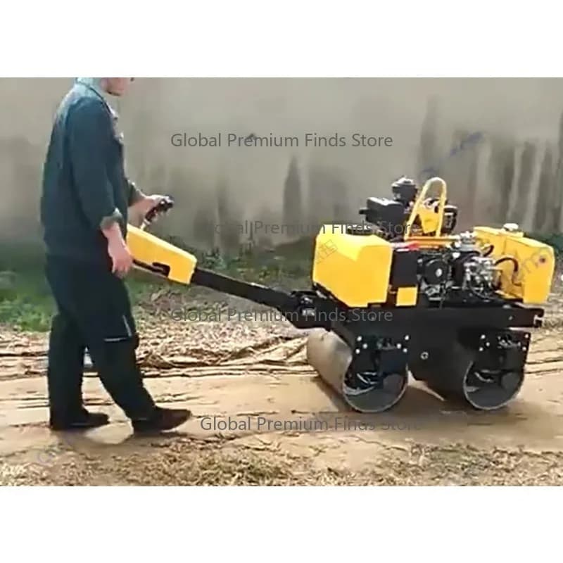Small Hydraulic Vibratory Road Roller Compact Construction Equipment for Efficient Surface Preparation