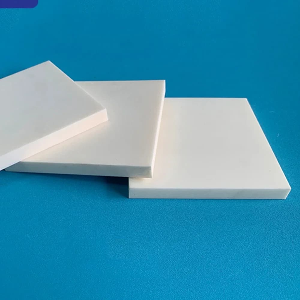 99 Alumina Ceramic square Sheet plate 100*100mm Wear-resistant Corundum Plate Ceramic Heat Sink sheet