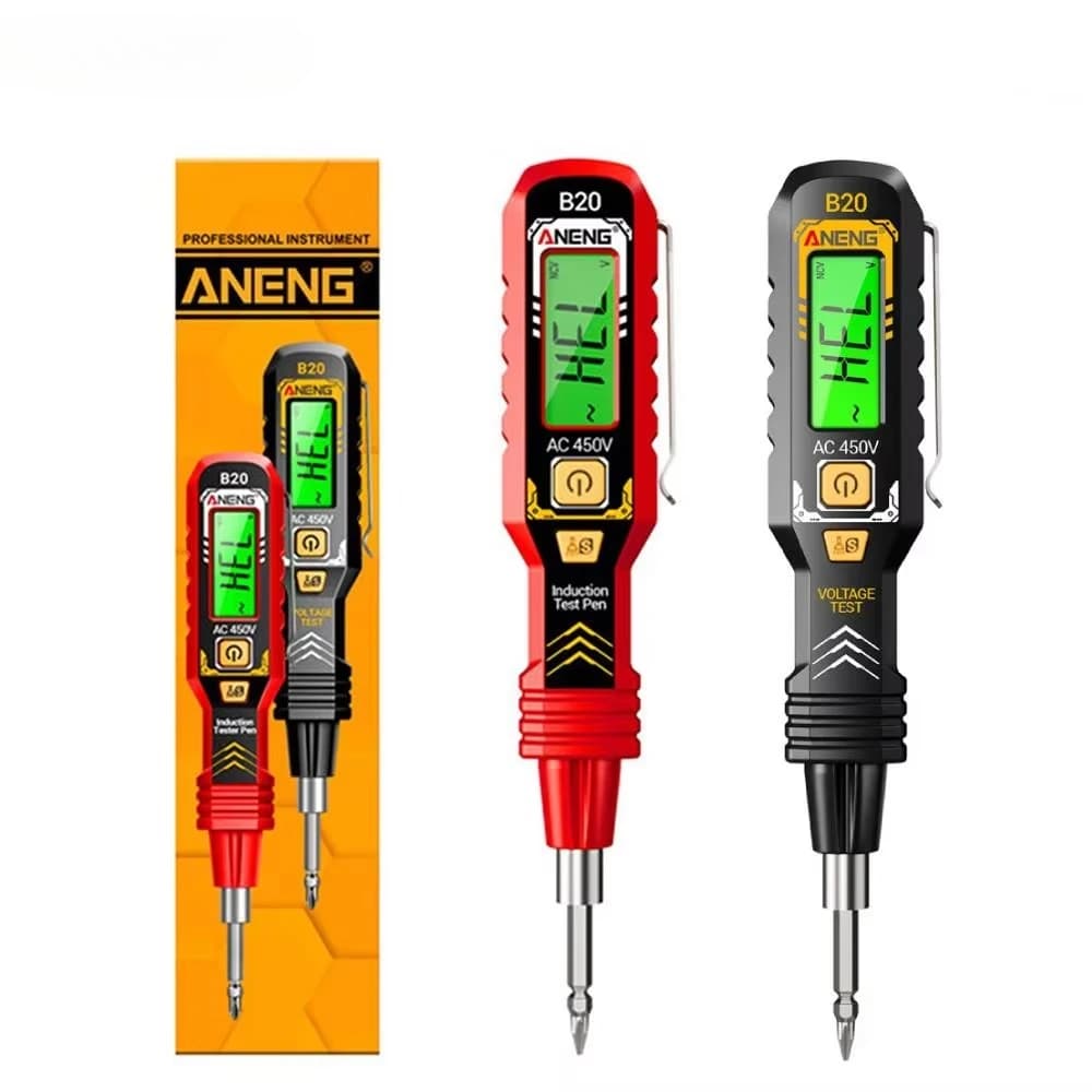 B20 Dual-use Voltage Tester Pen Double Head Slotted Cross Screwdriver 11-450V AC Non-Contact Induction Insulated Electric