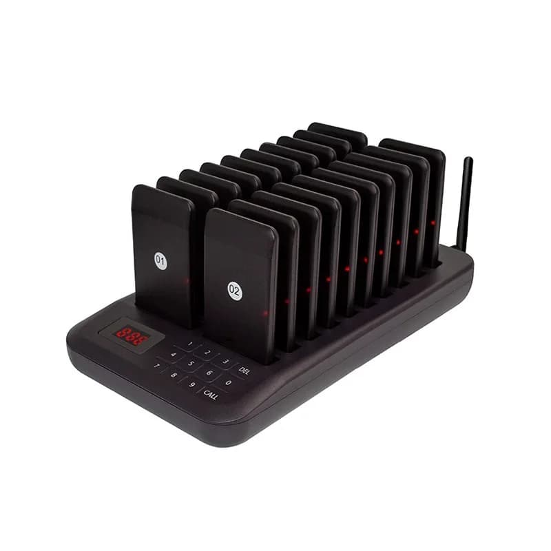 Wireless Pickup Caller Restaurant Hotel Bank Caller