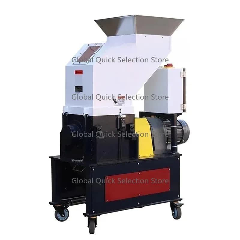 Industrial Shredder 1.5P/2P Universal Electric Crusher Plastic Scrap Impact Shredded Machine Wood Waste Metal Treatment