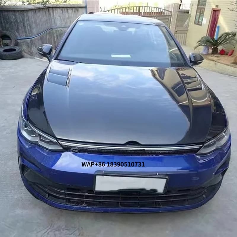 Carbon Fiber Vent Hood Bonnet for Golf 8 Mk8 Gti