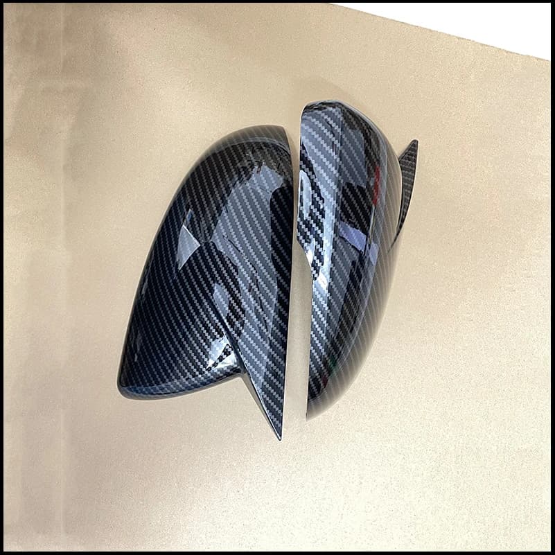 Car Styling For Optima 2016-2019 Rearview Mirror Cover Sticker Trim With Horn Decorative Frame Housing Auto Parts Accessories