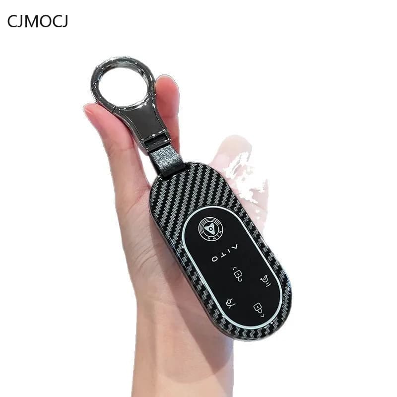 Premium ABS Key Cover Case for STELATO S9 Pure Electric / Max / Range Extender / Ultra (2024) - Protective Key Fob Shell Keybag