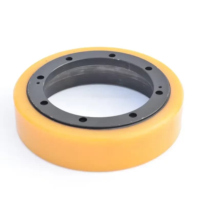 Offering 8 Holes 252x67mm 1.5 Ton Pu Caster Wheels for Liftstar CBD15 Electric Pallet Truck E202