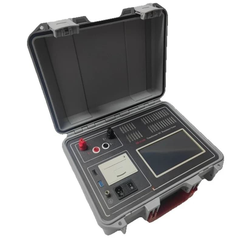 10A transformer DC resistance tester device, digital DC resistance tester