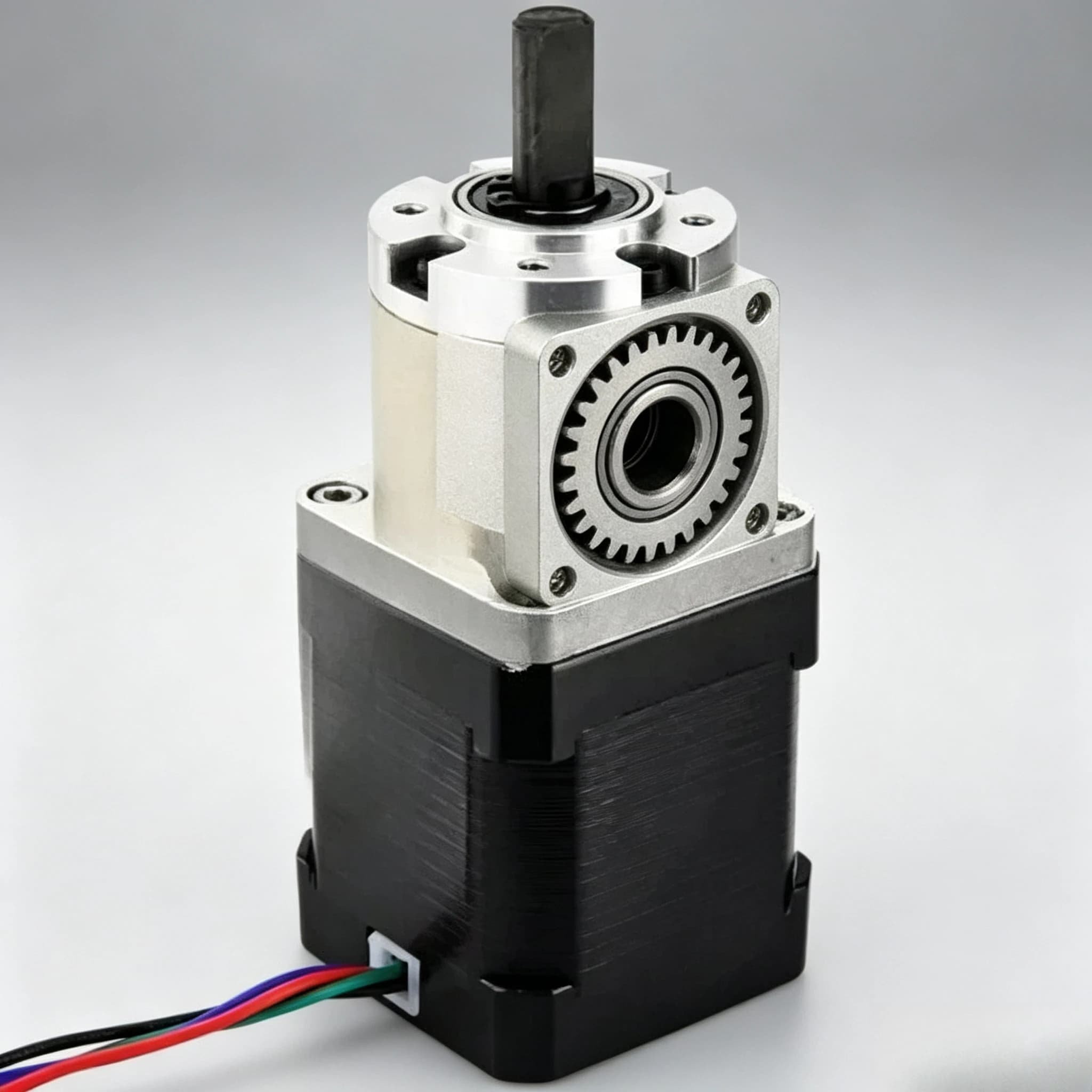 For NEMA 17 17HS19-1684S-PG5 Planetary Gear Stepper Motor 42x48mm 5.18:1 Reduction Ratio 1.68A High Torque Drive Motor