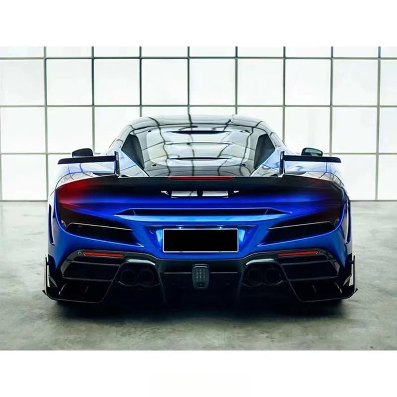 Ultimate Carbon Wide Body Kit with Front Rear Bumpers Side Skirts and Tail Wing for Sports Coupe Off-Road