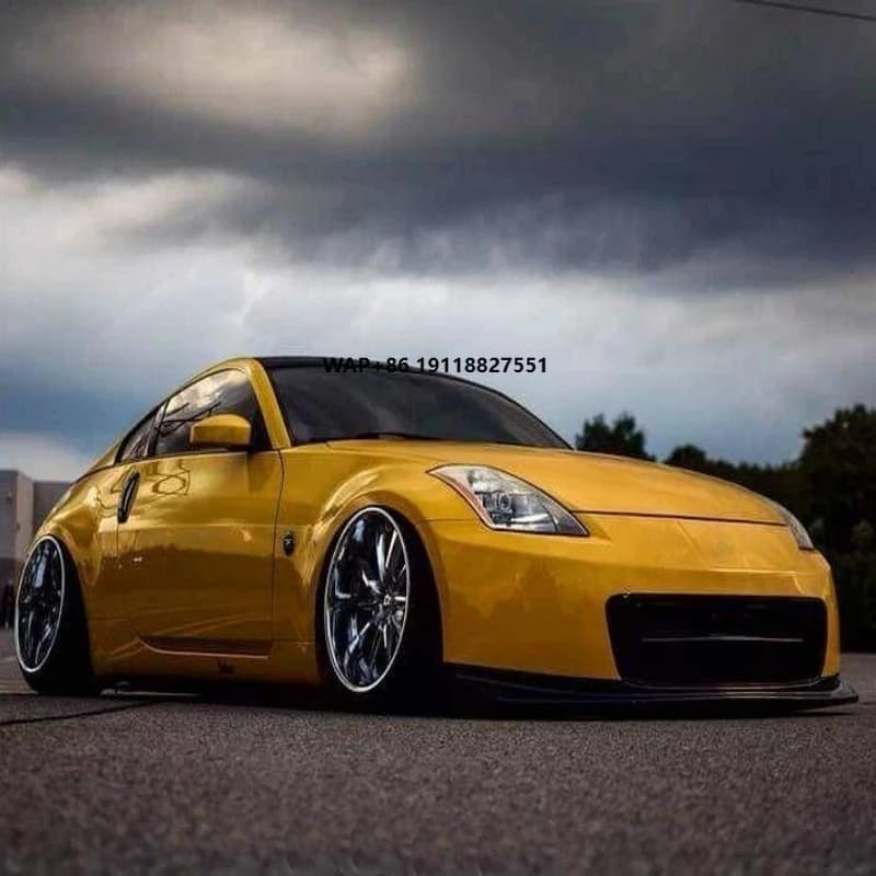 High Quality Carbon Fiber Rear Trunk Spoiler for 350Z 350Z High Quality Carbon Fiber Spoiler Lip Wing Car for 350z front bumper