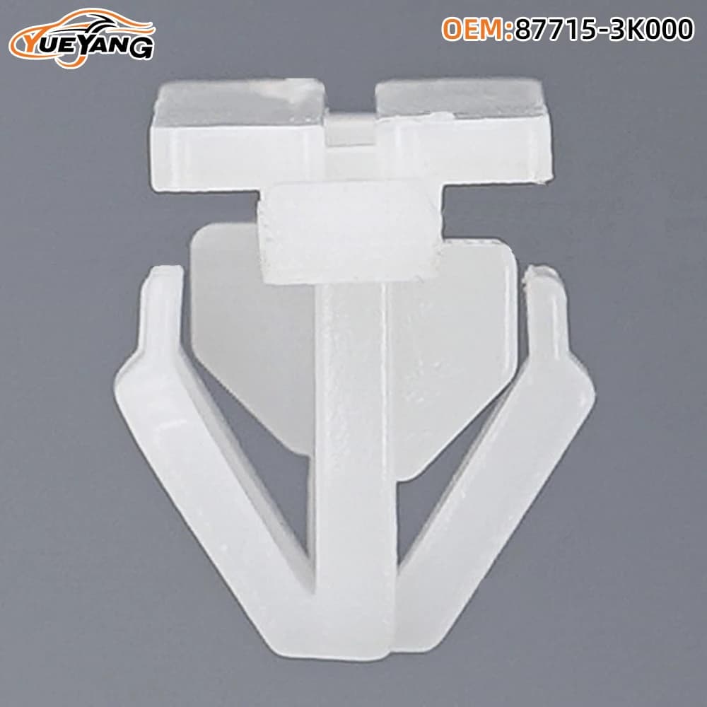 YUEYANG 87715-3K000 Front Rear External Door Exterior Body Side Moulding Trim Strip Clip Retainer For Hyundai  Car Accessories