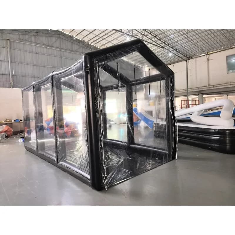 2026 2026 Selling New Style Popular PVC Portable Car Cover Tent with Mobile Electric Pump for Outdoor Parking Car