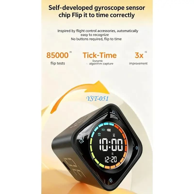 E15A Multifunction LED Timer with To Start Feature & Simple Styles Design Desktop Time Management for Efficient Scheduling