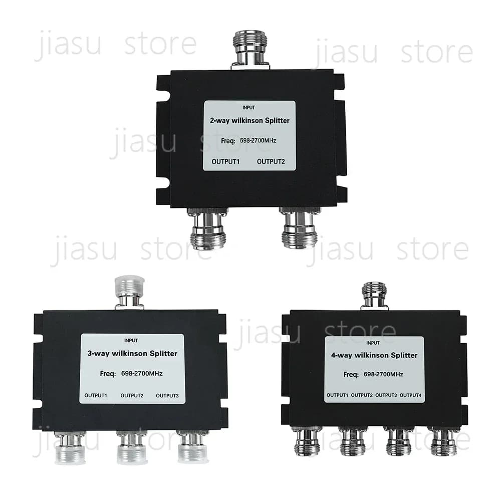 2-Way 3-Way 4-Way Microstrip Power Divider Power Splitter 800-2700MHz 2g 3g 4g