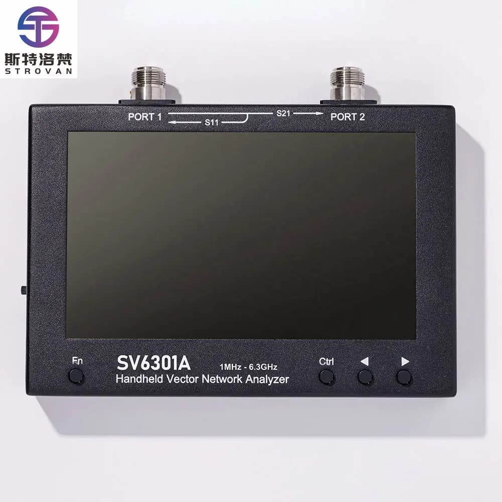 SV6301A 1MHz-6.3GHz Vector Network Analyzer Antenna Analyzer with 7" Capacitive Touch Screen