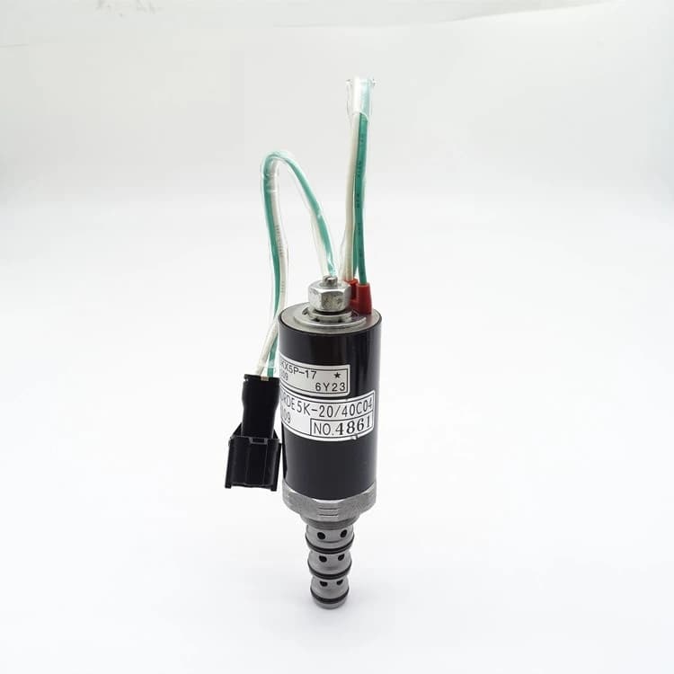 For KDRDE5K-20/40C04-109 Excavator Hydraulic Pump Proportional Solenoid Valve EC210 EC240 EC360 Fast Delivery