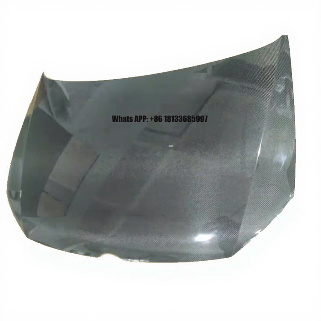 For Volkswagen Polo 2014 Carbon Fiber Front Bonnet Engine Hood OEM Style