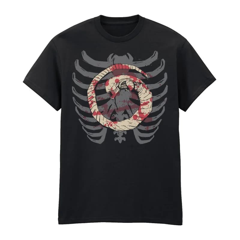 CHEST BUSTER 0410 Sci-Fic Alien Gift T-Shirt Weyland Horror Xenomorp 100% cotton Short Sleeve Graphic clothes All size tops