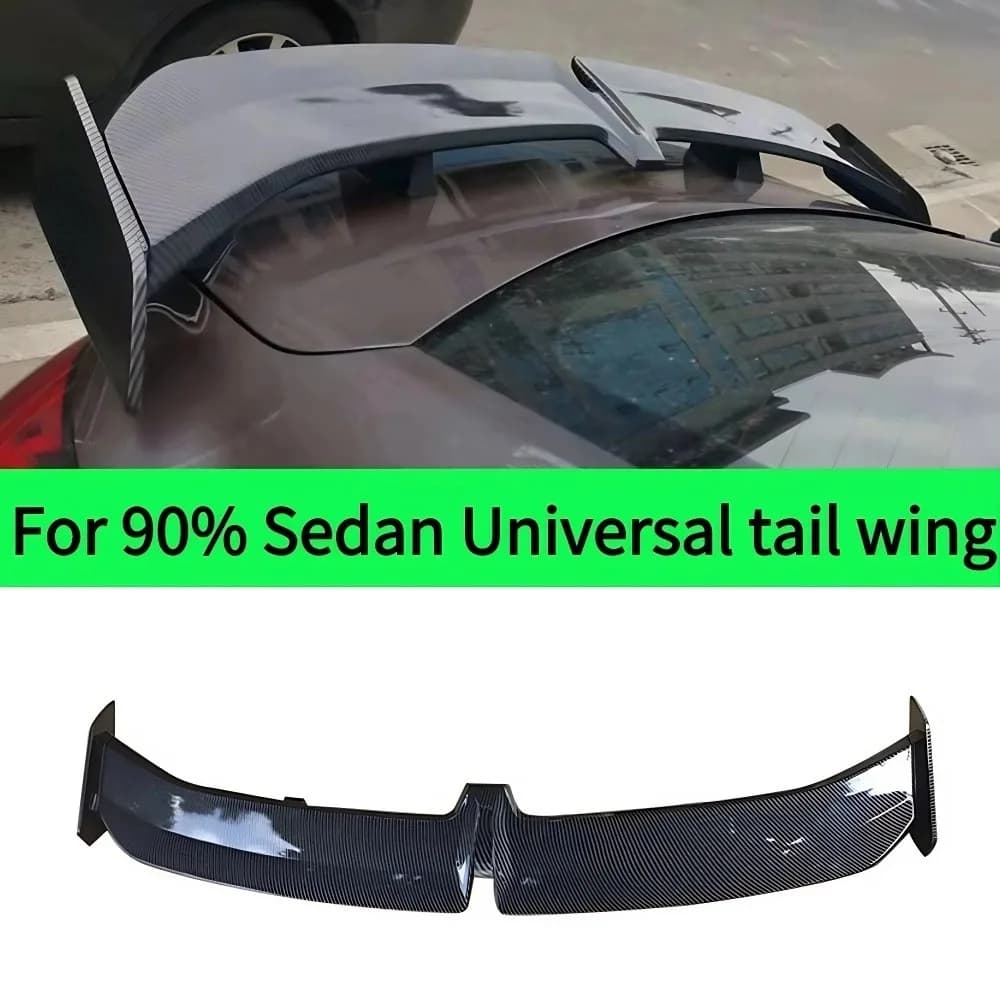 For 90% Sedan Honda benz Hyundai VW Audi BMW Universal PRO Style Sedans Universal Rear Trunk Spoiler Wing car Body Accessories