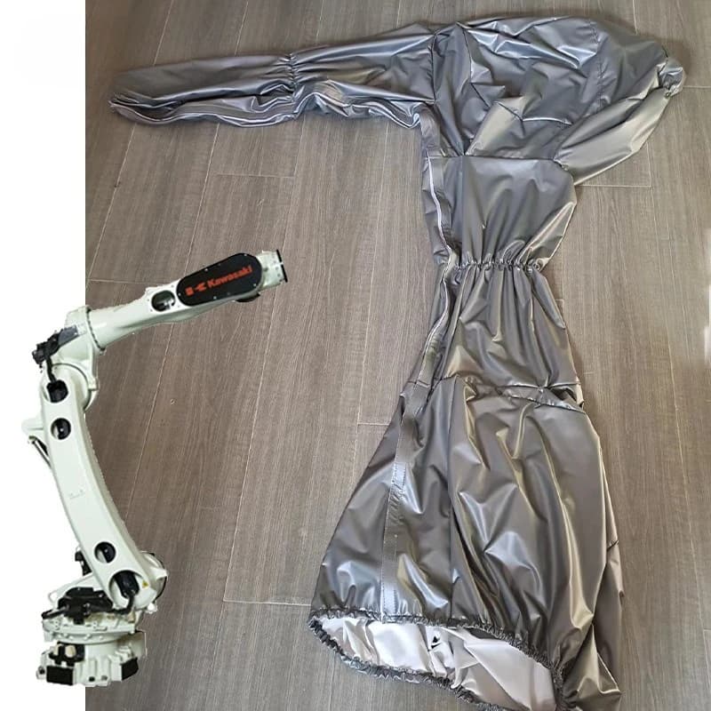 Waterproof anti-acid and alkali fireproof robot protective clothing