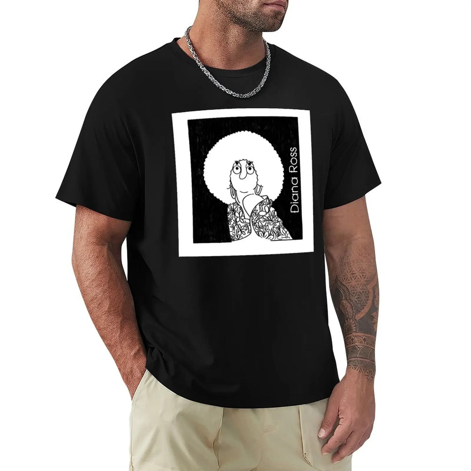 Diana Ross T-Shirt Lightweight Sport Basic T-Shirt