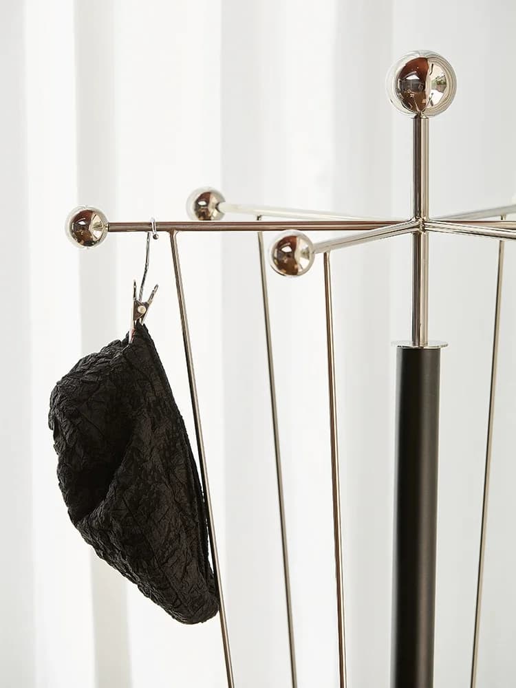 coat rack floor-to-ceiling bedroom stainless steel living room hanger
