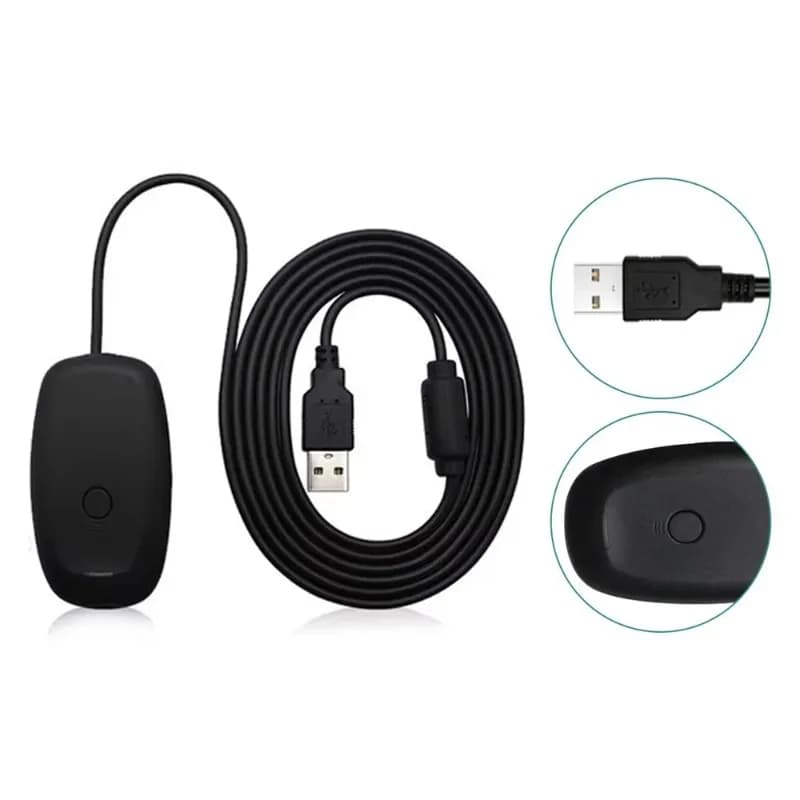 USB Receiver Adapter Dongle For Xbox 360 Wireless Gamepad Transmitter Support PC Win7/8/10 For Xbox360 Controller Accessories